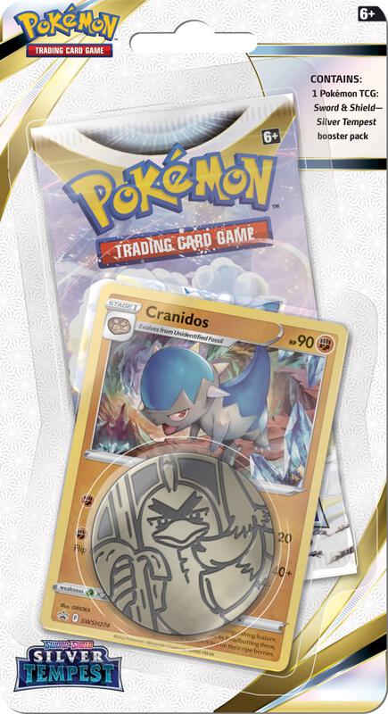 Silver Tempest Single Pack Blister [Cranidos] Pokemon card from SWSH12: Silver